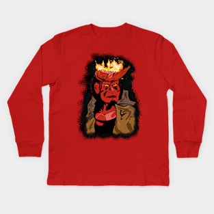 Prince of Hell Kids Long Sleeve T-Shirt